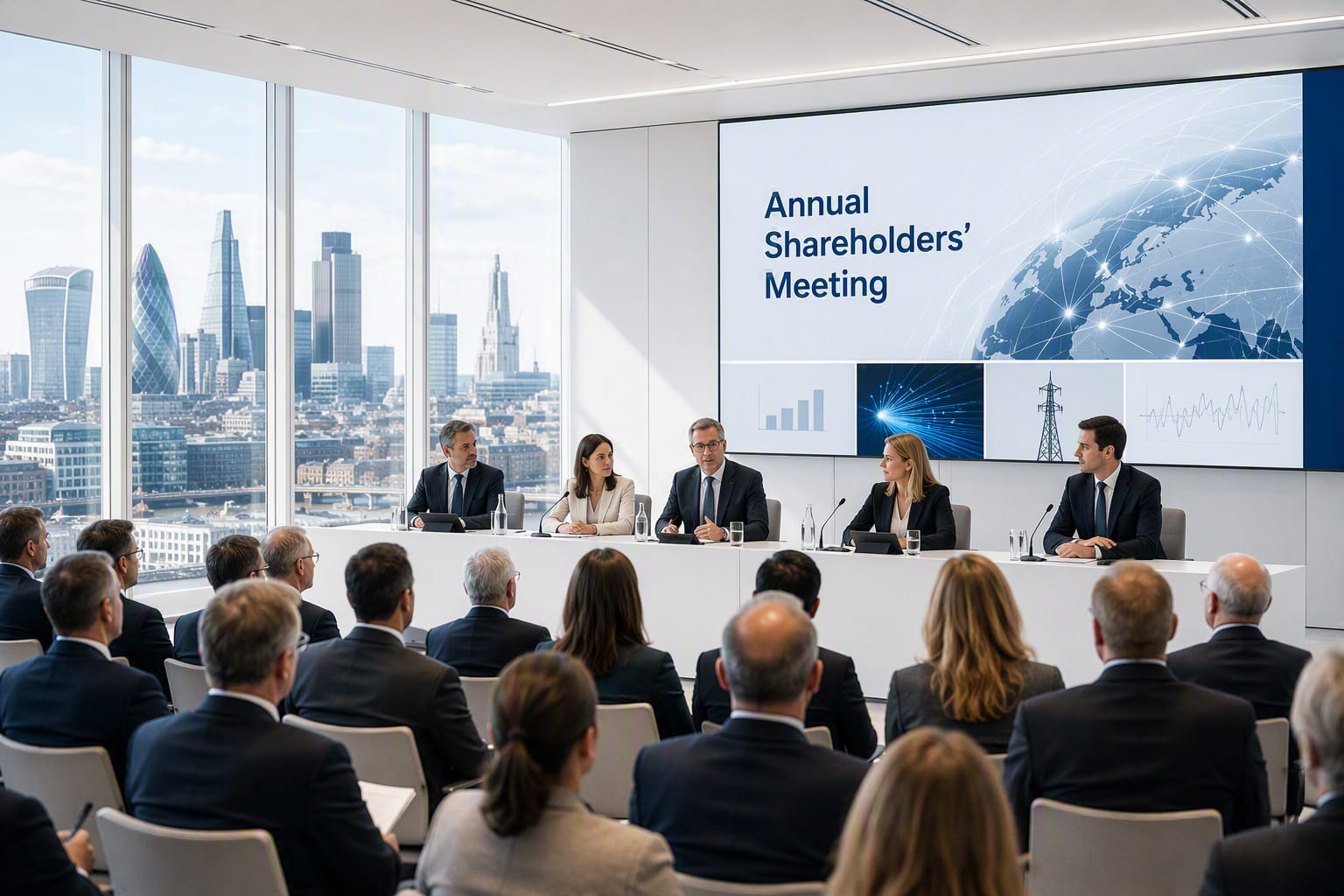 Shareholder_meeting_cmp Photo of a telecommunications company shareholder's meeting